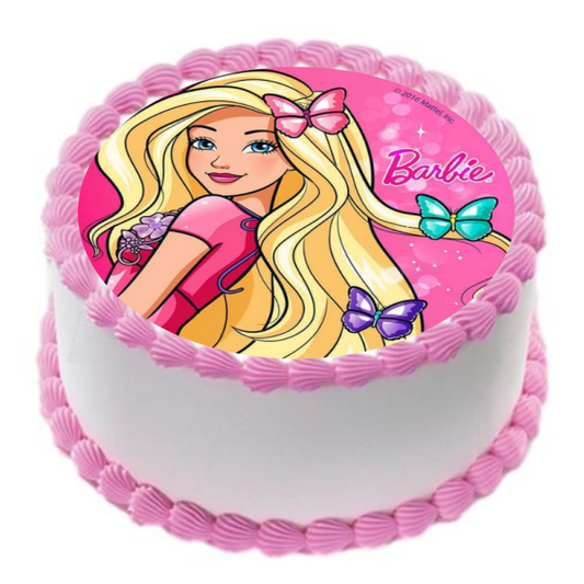 Barbie Edible Cake Topper