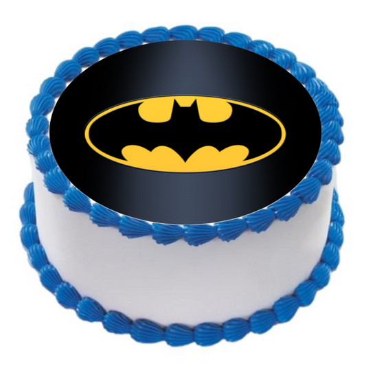 Batman Edible Cake Topper