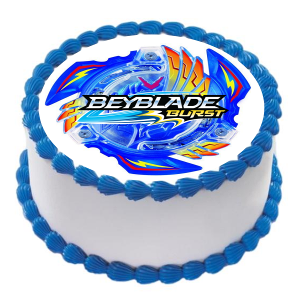 Beyblade Edible Cake Topper