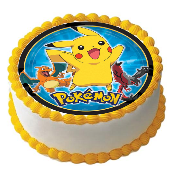 Pokemon Edible Cake Topper