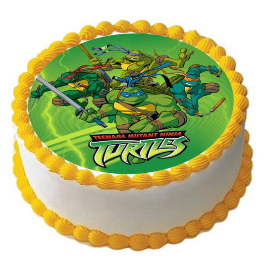 Teenage Mutant Ninja Turtles Edible Cake Topper