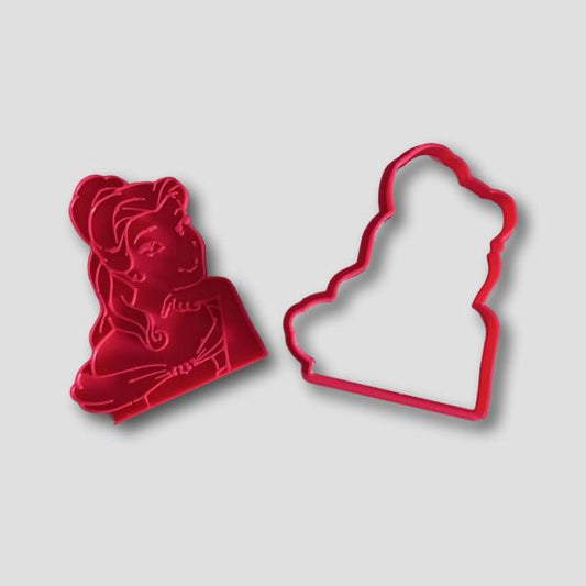Beauty and the Beast Belle Cookie Cutter Set