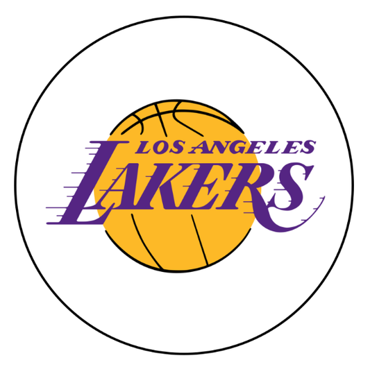 LA Lakers Edible Cake Topper