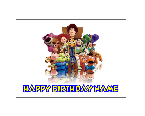 Toy Story A4 Edible Image