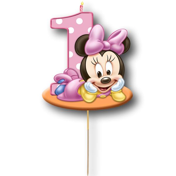 Minnie Mouse Card Cake Topper